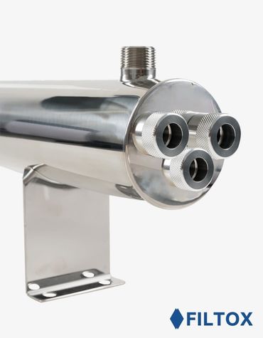 ES-115 15m3/h 195W - 1 1/2” Dişli UV Cihazı