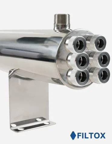 ES-130 30m3/h 390W - 2 1/2” Dişli UV Cihazı