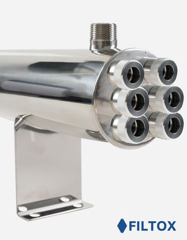 ES-130 30m3/h 390W - 2 1/2” Dişli UV Cihazı